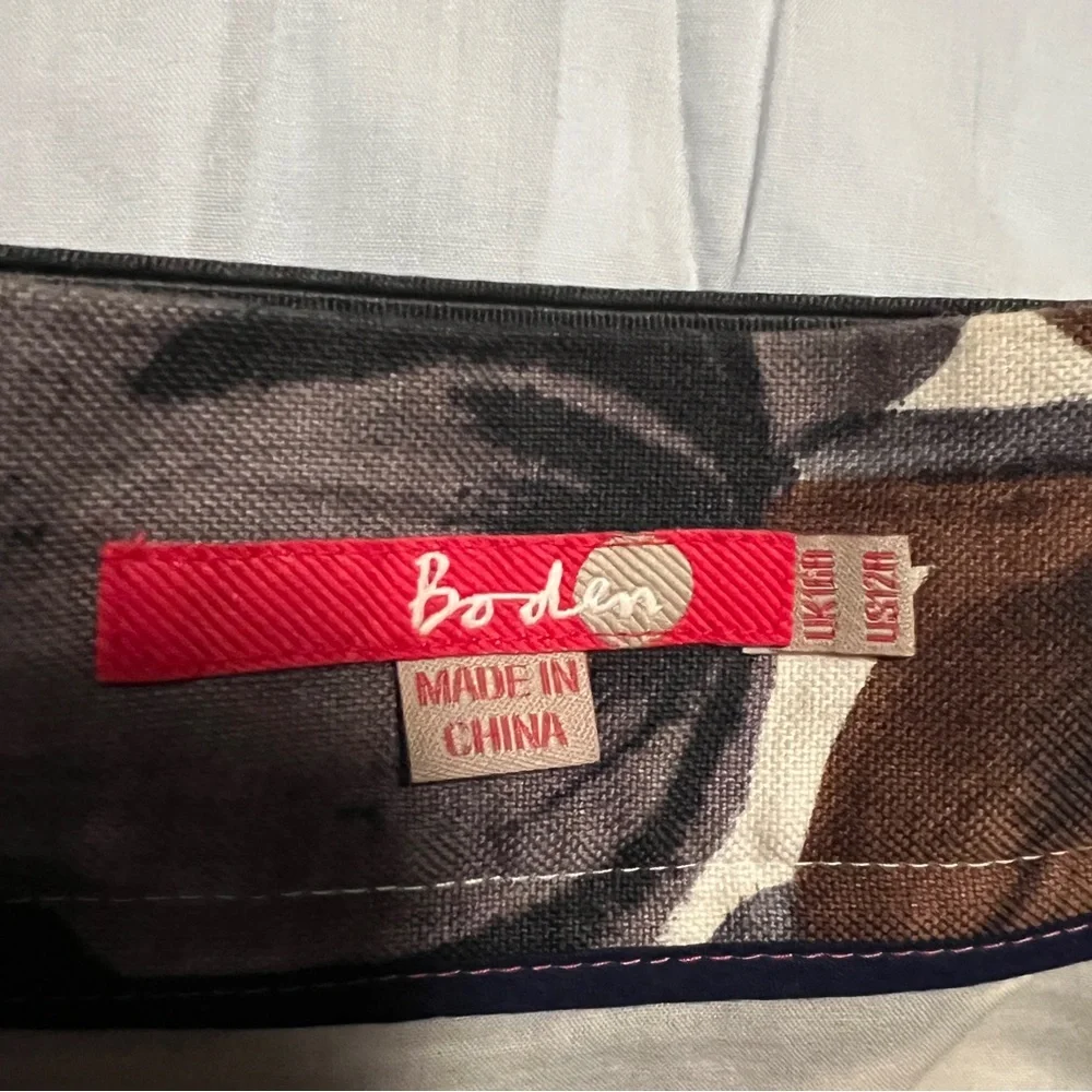 BODEN “Bloom or Bust” belted tulip Garden Skirt – Size UK14 / US12 - Picture 5 of 7